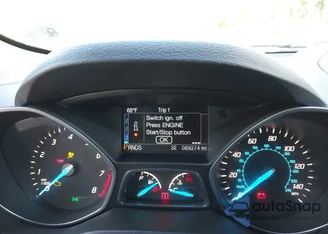 2013 Ford Escape Titanium из США, поврежденный, VIN 1FMCU0J90DUD39365